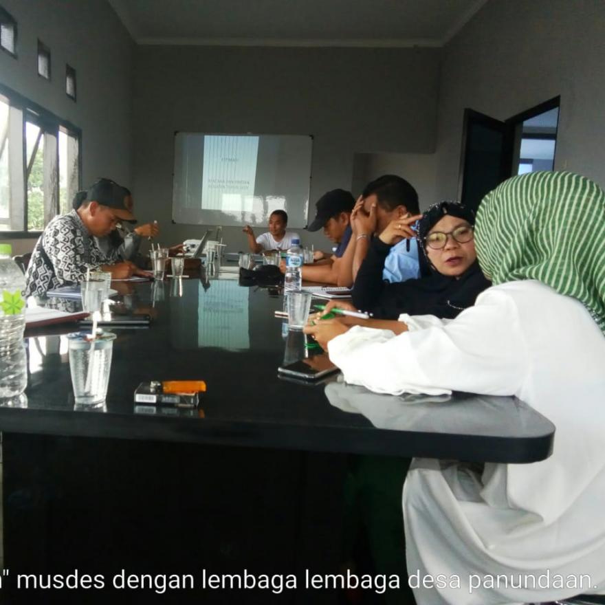 RAPAT KERJA PEMERINTAH DESA PANUNDAAN