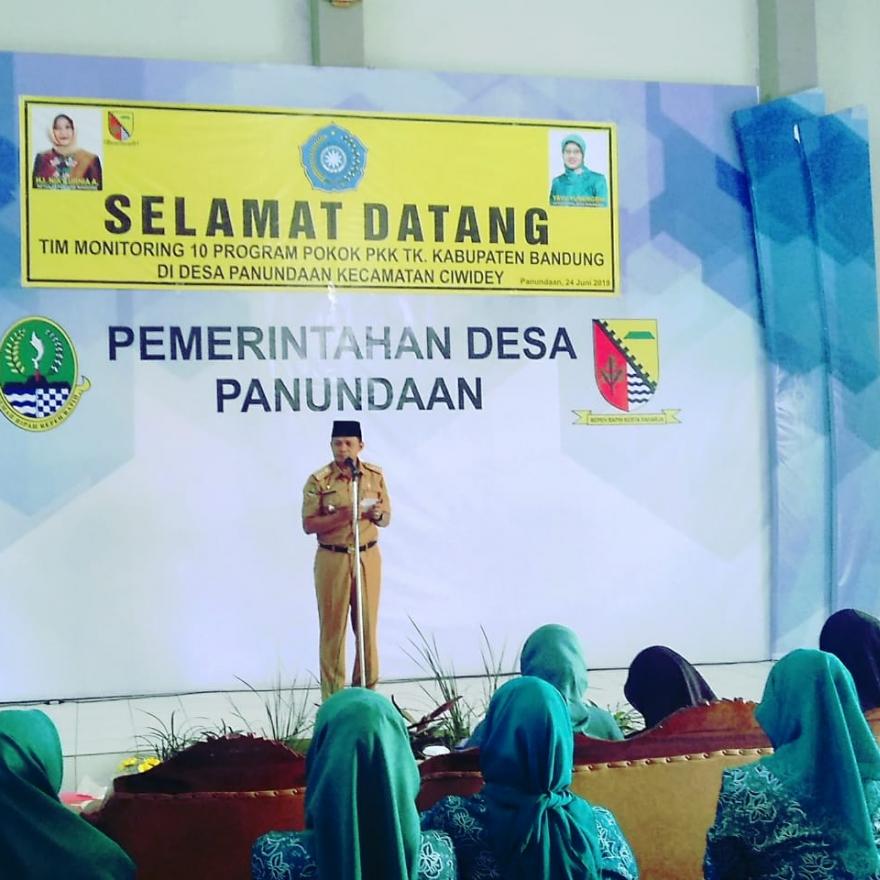 Monitoring 10 Program PKK Tingkat Kabupaten Bandung
