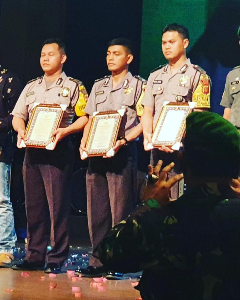 Bhabinkamtibmas Desa Panundaan Juara HUT Bhayangkara Ke-73