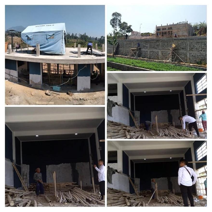 Pembangunan SOR dan Panundaan Center .